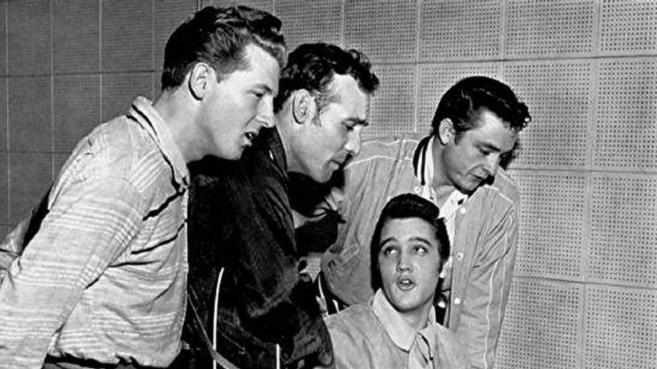 Il quartetto da un milione di dollari: Elvis Presley, Jerry Lee Lewis, Carl Perkins, Johnny Cash