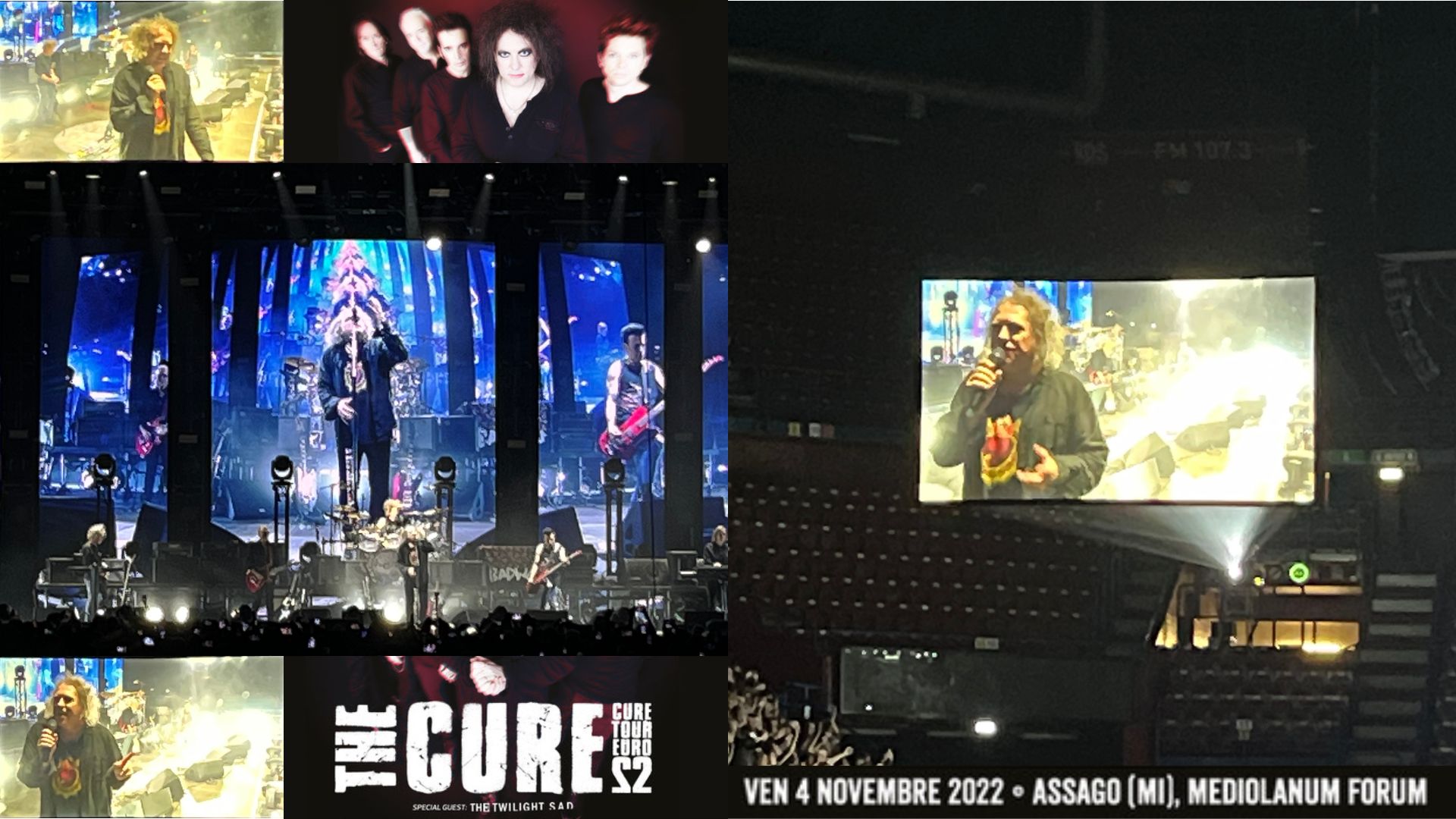 Cure live Forum Milano