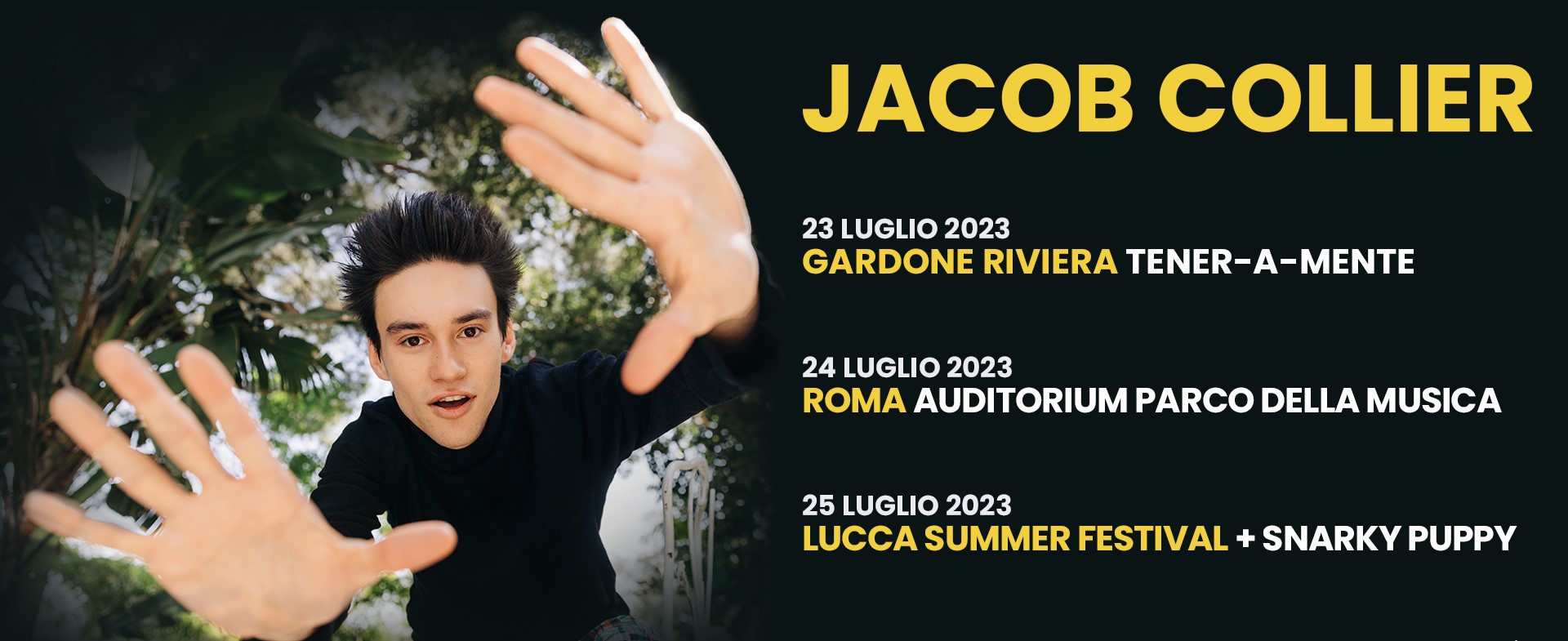 Jacob Collier concerti Italia