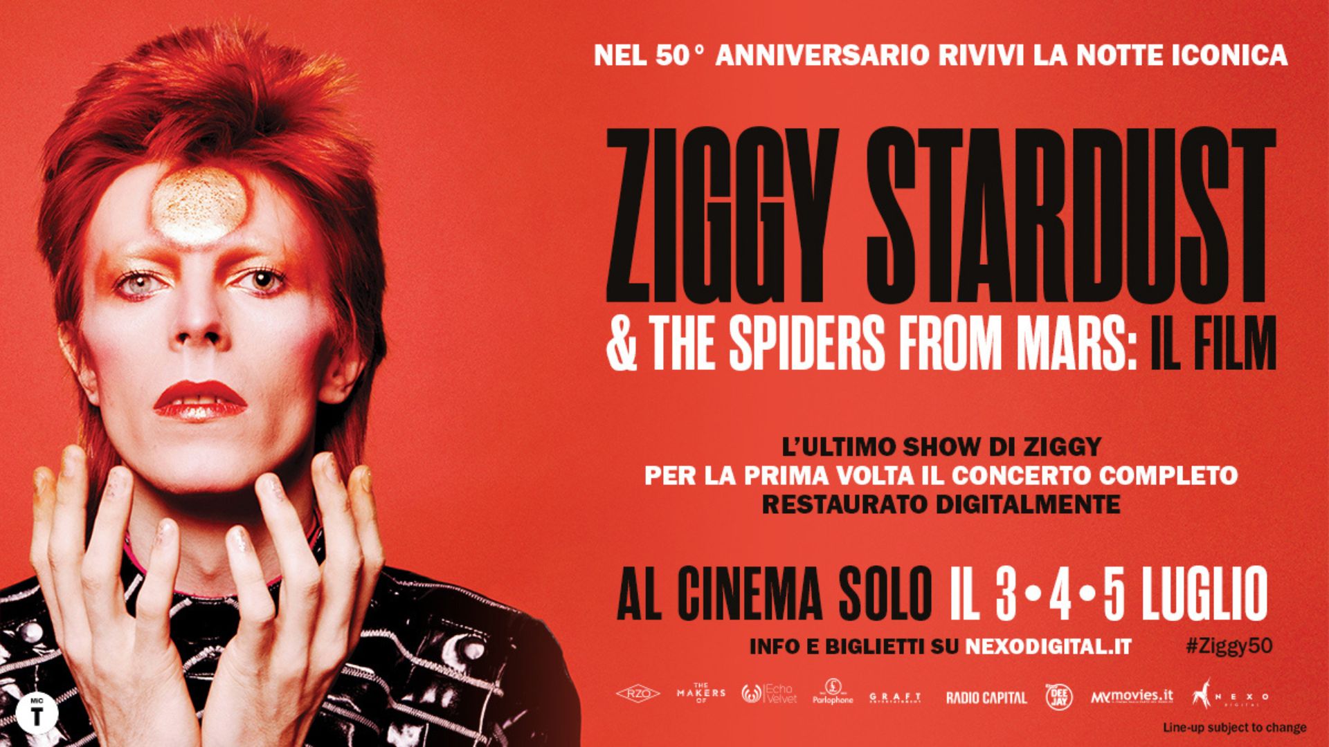 David Bowie - Ziggy Stardust - cinema - poster