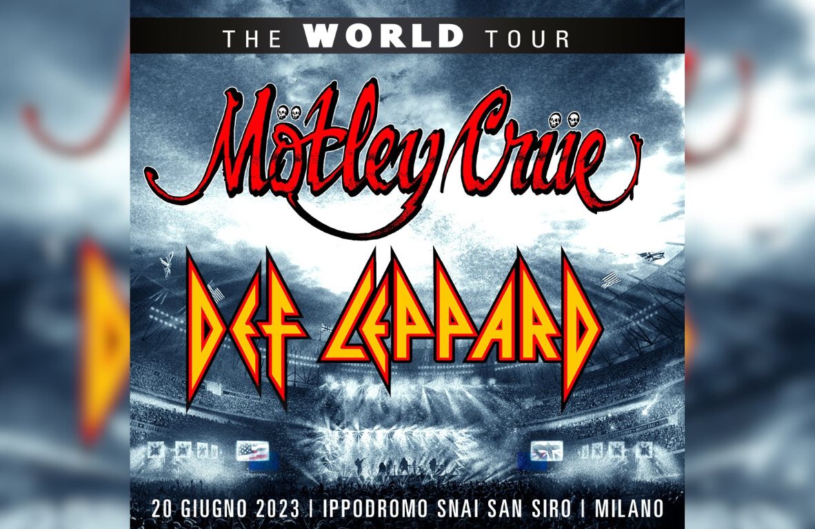 Mötley Crüe e Def Leppard live Milano