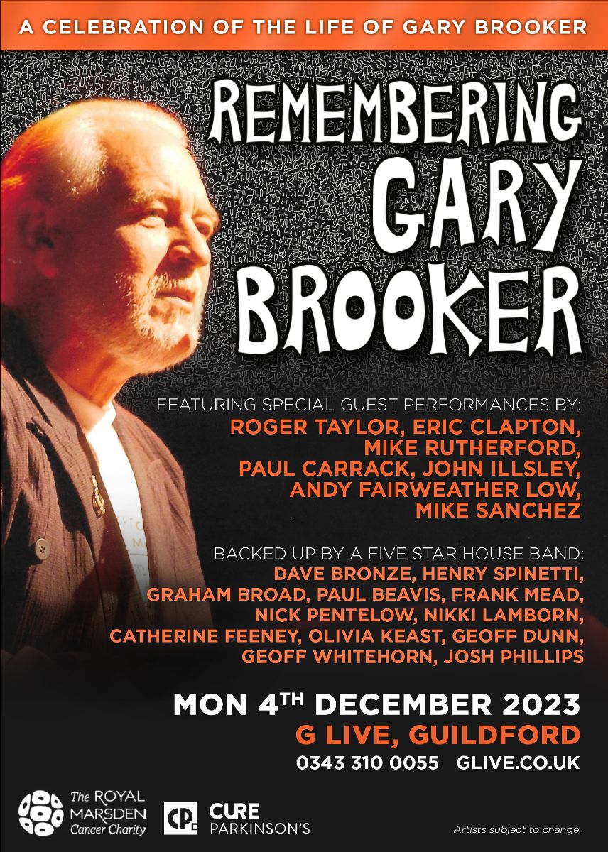 Concerto in onore di Gary Brooker con Eric Clapton e tanti altri