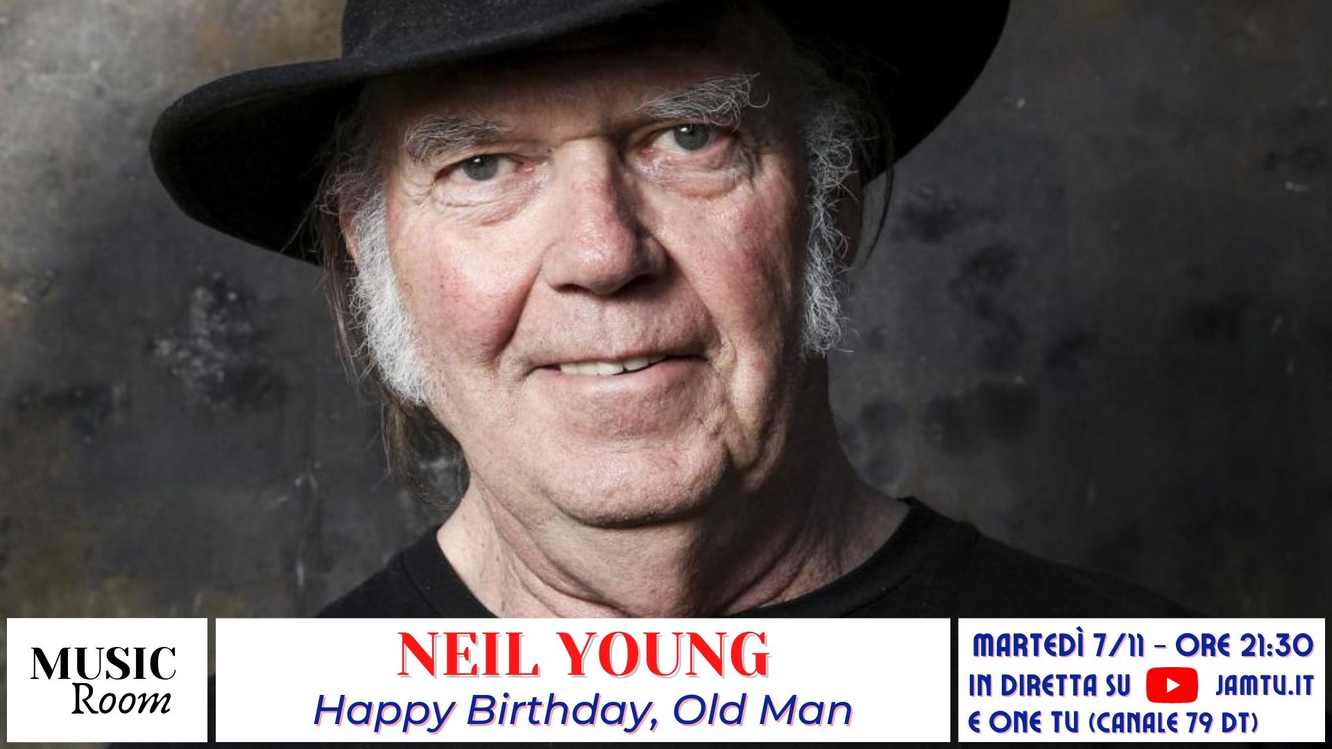 Music Room - Neil Young - compleanno - Jam TV
