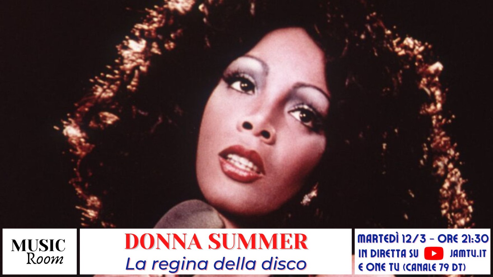 Diretta DONNA SUMMER - La regina della disco - Music Room