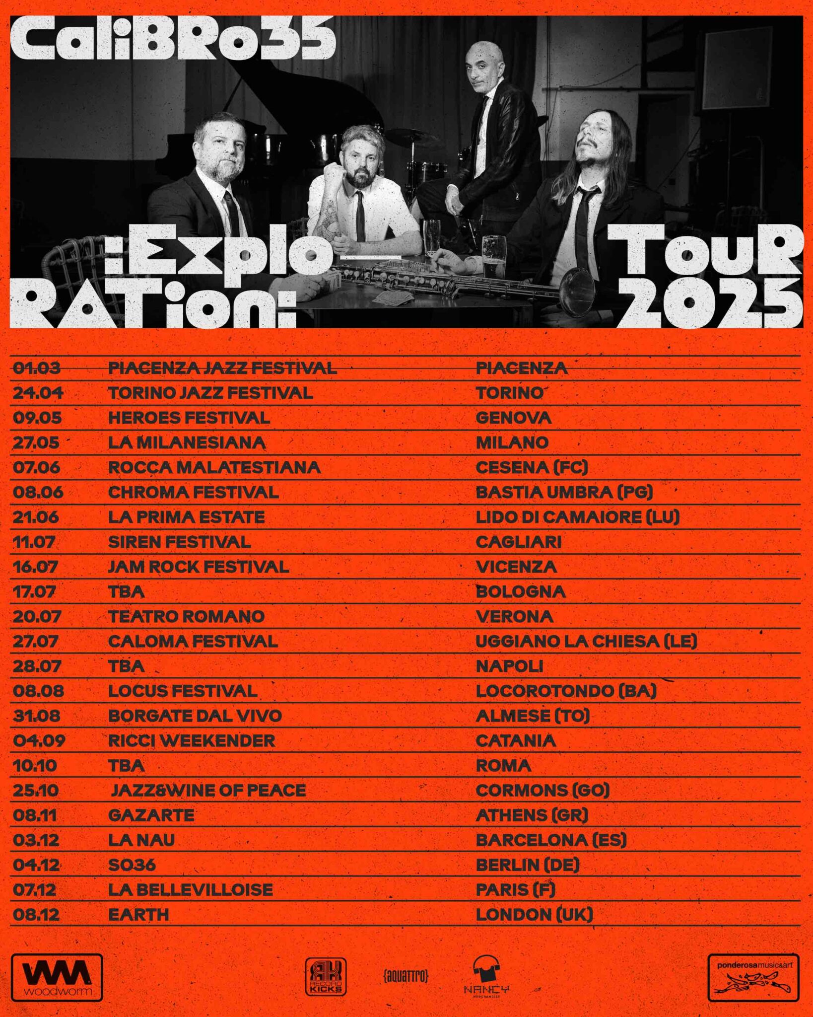 Calibro 35 - Exploration Tour 2025