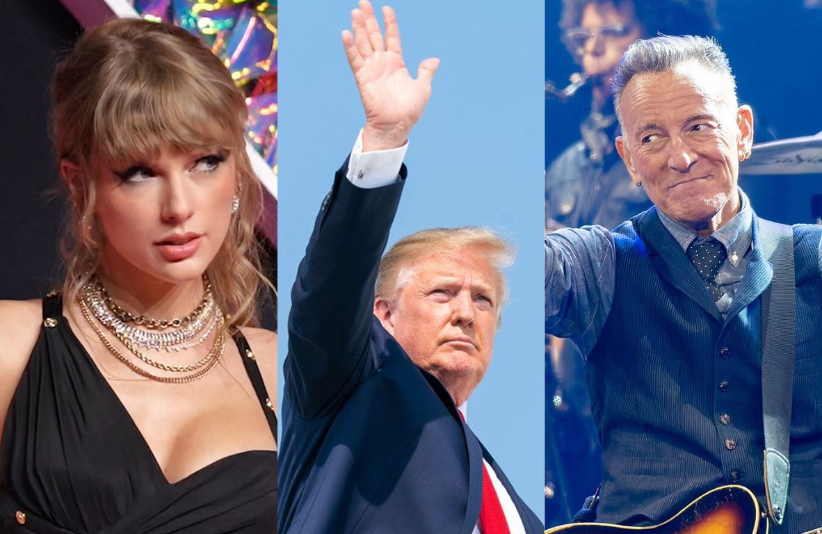 Donald Trump risponde a Taylor Swift e Bruce Springsteen, interviene il Sindacato dei musicisti americani