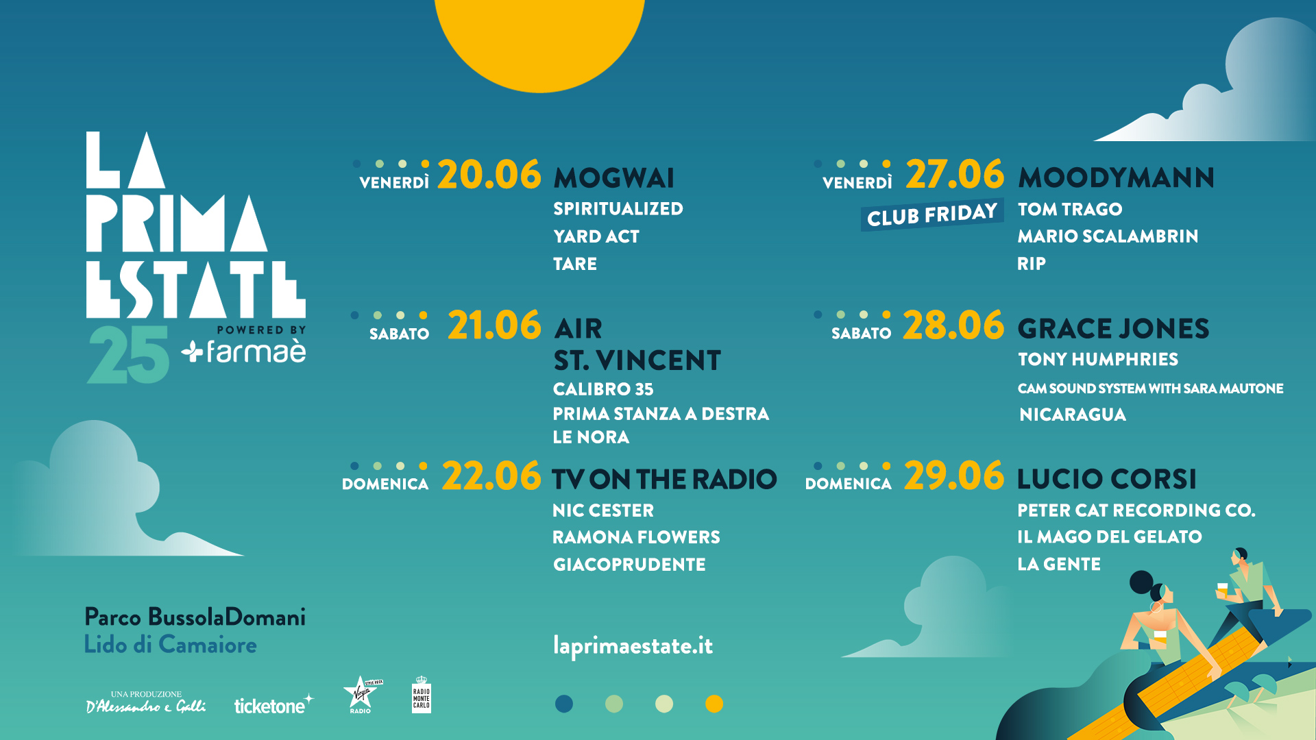 La Prima Estate 2025 - programma completo