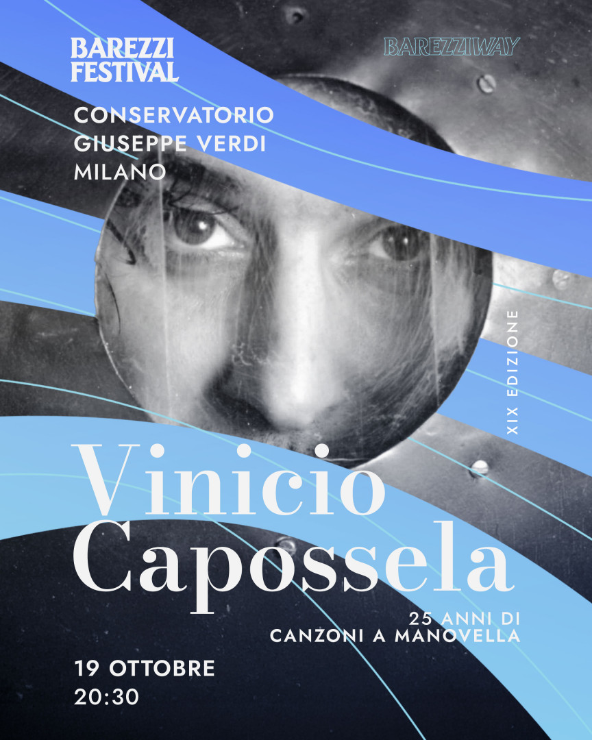 Vinicio Capossela a Milano per i 25 anni di Canzoni a Manovella: anteprima del Barezzi Festival