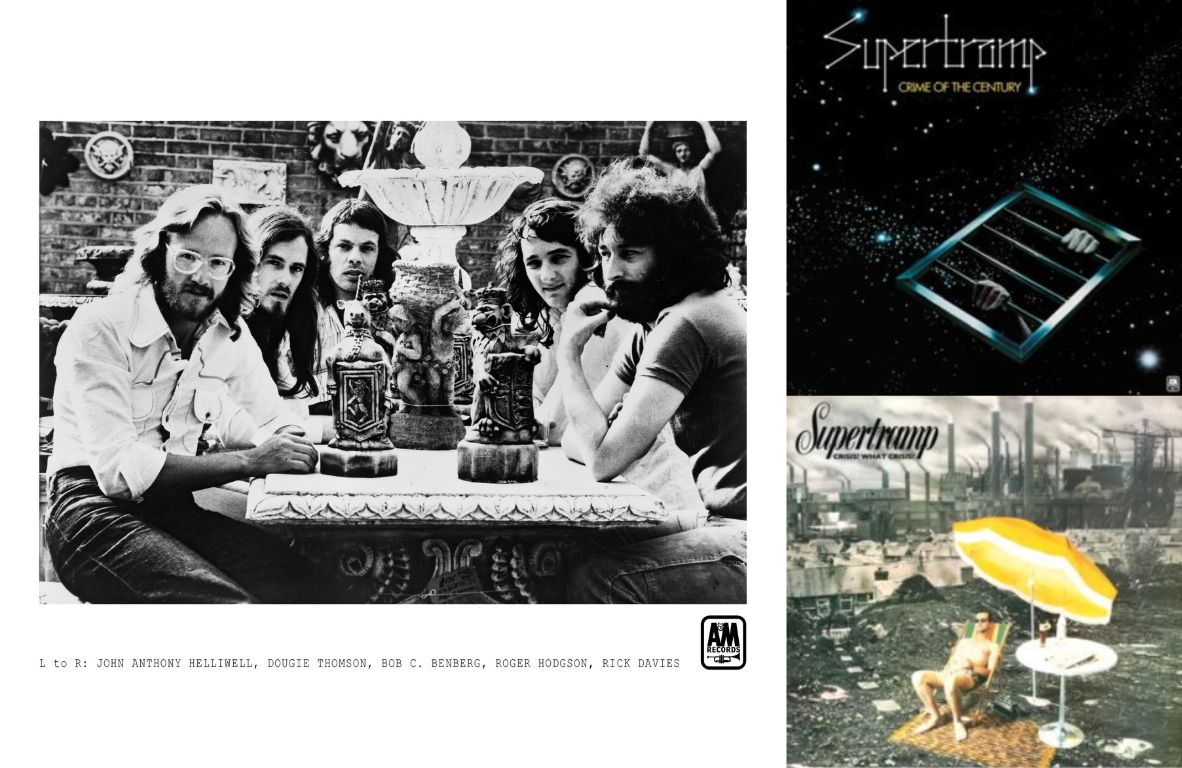 Supertramp - due album rimasterizzati - crime of the century - crisis what crisis