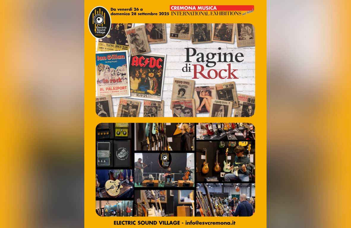 Electric Sound Village 2025 dal 26 al 28 settembre a Cremona - Jam TV