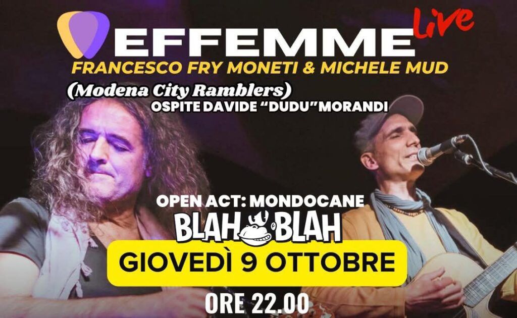 Effemme - Live 9 ottobre - Torino - Blah Blah