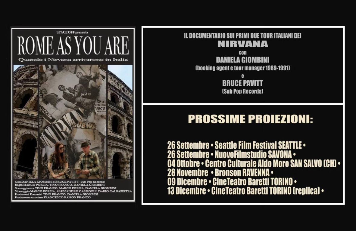 Rome As You Are - prossime proiezioni 2025