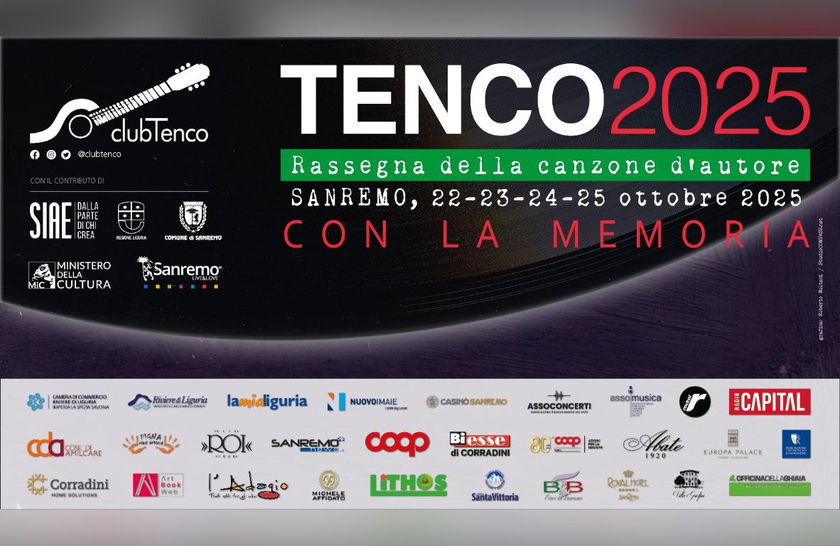 Tenco 2025 - Dal 22 al 25 ottobre