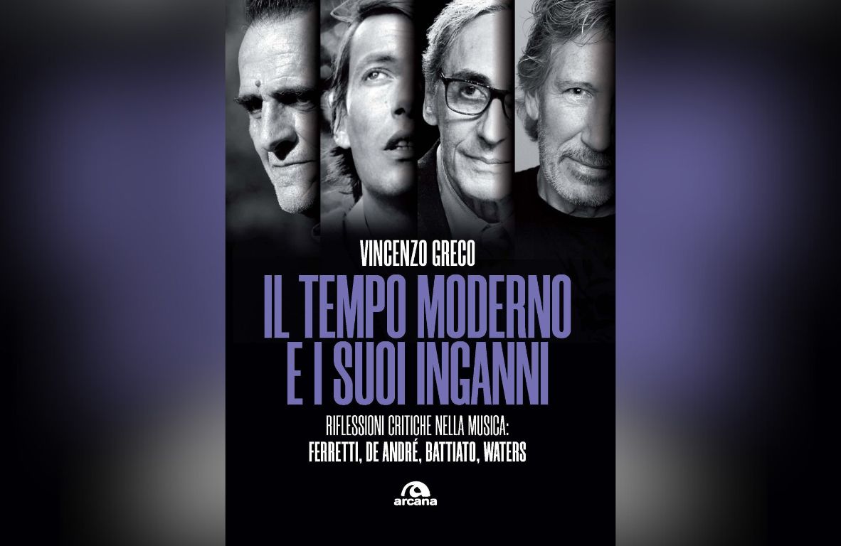 copertina libro vincenzo greco - ferretti - de andré - battiato - waters
