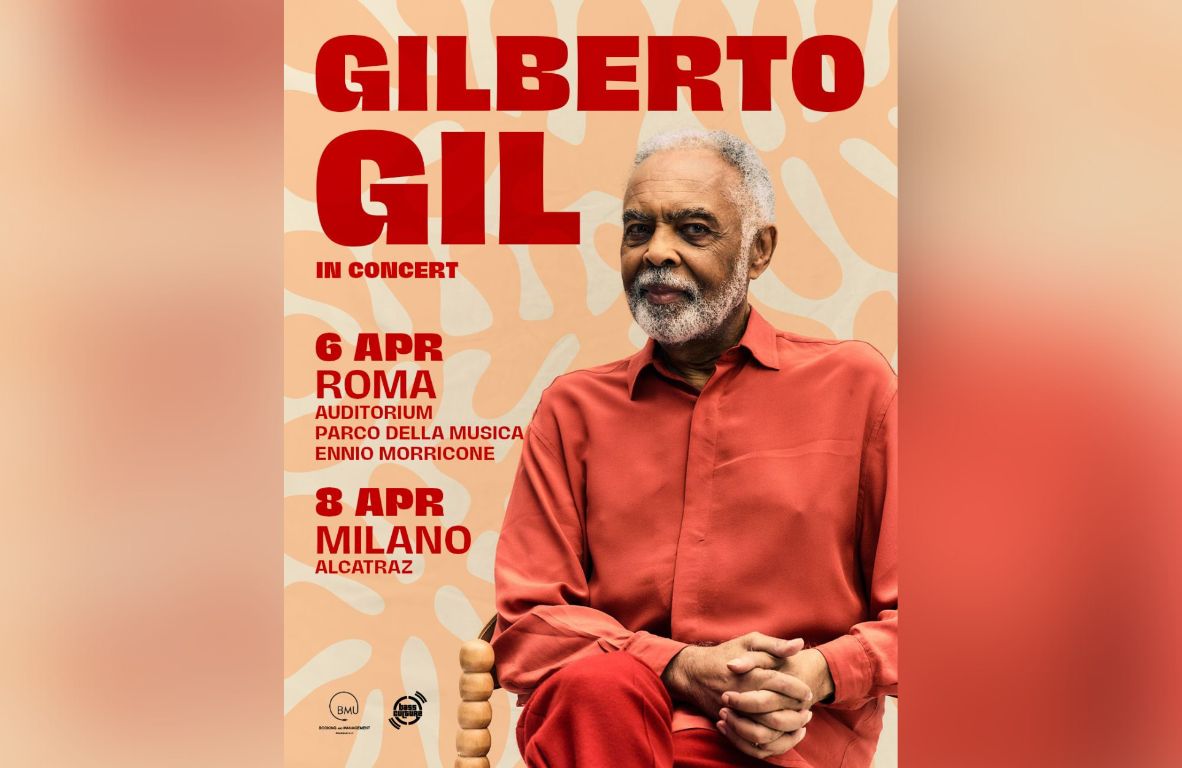 Gilberto Gil torna in Italia con Gilberto Gil in Concert