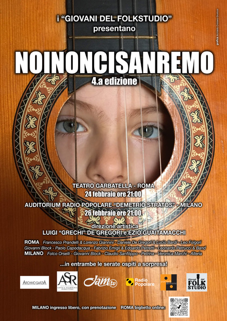 Locandina NOINONCISANREMO