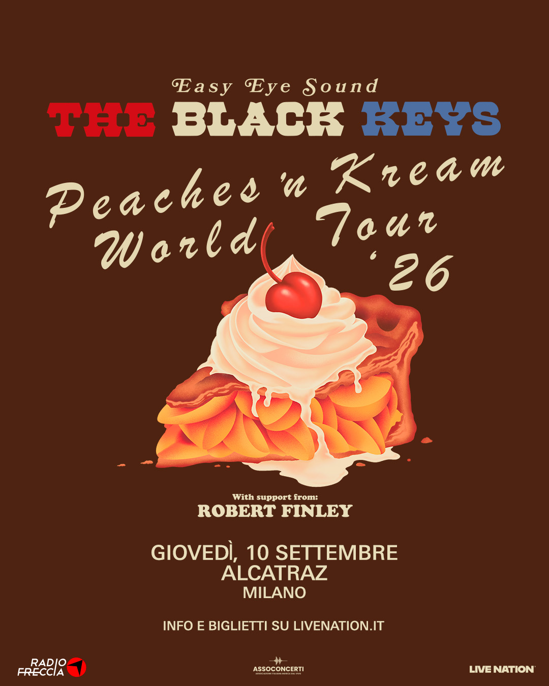Black Keys - Una data in Italia - Alcatraz Milano - settembre 2026