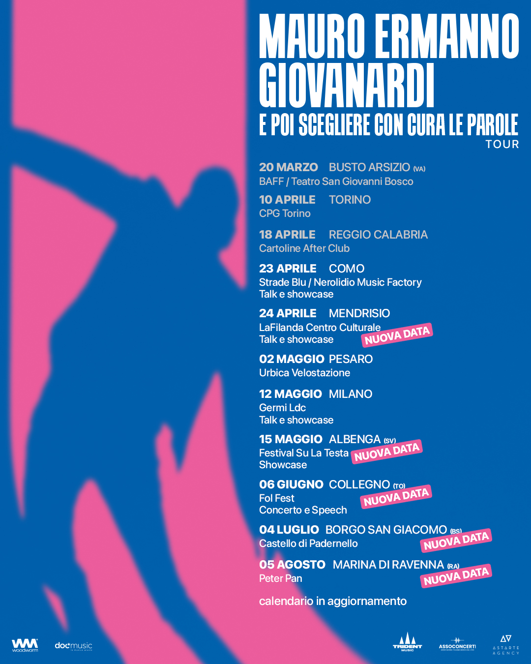 Mauro Ermanno Giovanardi - nuove date estate 2026