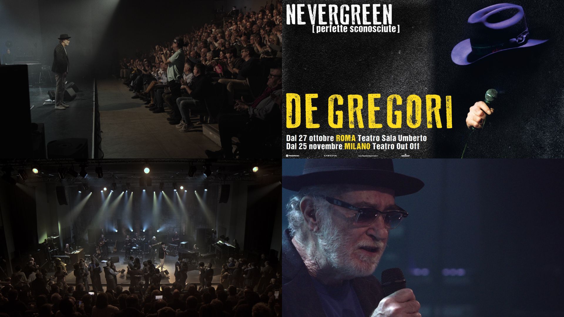 Francesco De Gregori e le sue Nevergreen: live, album e docufilm
