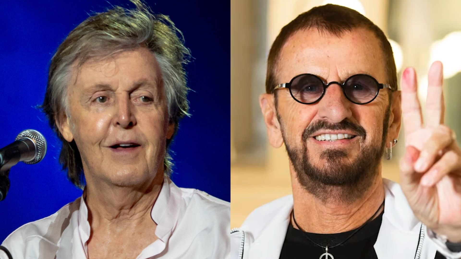 Paul McCartney e Ringo Starr