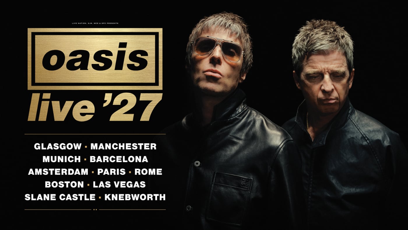 oasis live '27